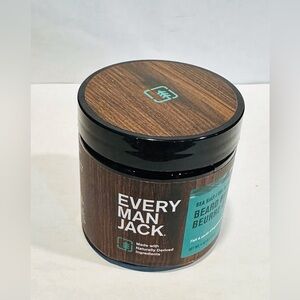 Every Man Jack Sea Salt Beard Butter Balm - Size 4 oz.